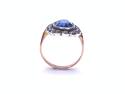 Blue & White Paste Dress Ring