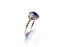 9ct Heart Shaped Paste Ring