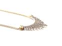 9ct Yellow Gold Diamond Necklet