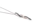 9ct Black Diamond Pendant & Chain