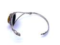 Round Green Amber Fancy Bangle