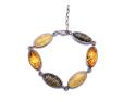 Oval Multi Amber Bracelet
