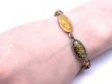 Oval Multi Amber Bracelet