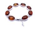Oval Amber Bracelet