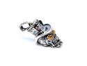 Amber Steam Punk Style Skeleton Pendant