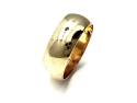 9ct Yellow Gold Plain Wedding Ring 8mm