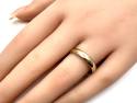 9ct Yellow Gold Plain Wedding Ring 4mm