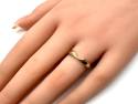 9ct Yellow Gold Wishbone Ring 4mm