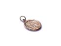 9ct Yellow Gold St Christopher Pendant