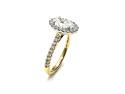 18ct Yellow Gold Laboratory Grown Diamond Ring