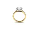 18ct Yellow Gold Laboratory Grown Diamond Ring