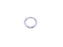 9ct White Gold Sleeper Earring (Single) 8mm
