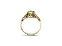 9ct Yellow Gold Peridot Solitaire Ring