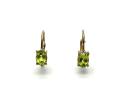 9ct Yellow Gold Peridot Earrings
