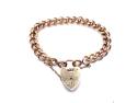 Fancy Curb Charm Bracelet