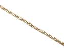 9ct Yellow Gold Flat Curb Link Bracelet