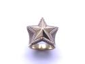 9ct Yellow Gold CZ Star Ring