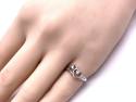 18ct Diamond Double Heart Ring