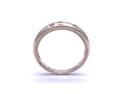 9ct Yellow Gold Diamond Dot Ring