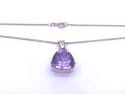 9ct Amethyst Pendant & Chain