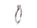 9ct White Gold Diamond Solitaire Ring
