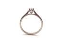 9ct White Gold Diamond Solitaire Ring