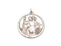 Silver St.Christopher Pendant