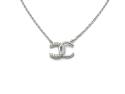 Silver Cz Cc Necklet