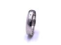 Palladium Plain Wedding Ring 4mm