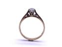 9ct Yellow Gold Diamond Solitaire Ring