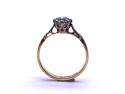 18ct Yellow Gold Diamond Solitaire Ring
