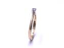 9ct Yellow Gold Diamond Solitaire Ring