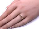9ct Yellow Gold Diamond Solitaire Ring