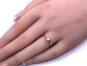 18ct Yellow Gold Diamond Solitaire Ring