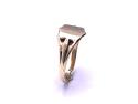 9ct Yellow Gold Baby Shield Signet Ring