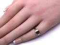 9ct Yellow Gold Baby Shield Signet Ring