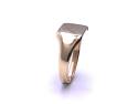 9ct Yellow Gold Patterned Signet Ring