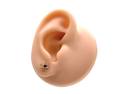 9ct Yellow Gold Flower Stud Earrings