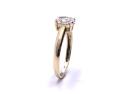 9ct Yellow Gold CZ Solitaire Ring