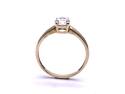 9ct Yellow Gold CZ Solitaire Ring