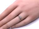 9ct Yellow Gold CZ Heart Ring