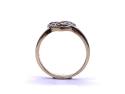 9ct Yellow Gold CZ Heart Ring