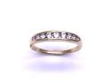 9ct Yellow Gold CZ Eternity Ring
