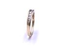 9ct Yellow Gold CZ Eternity Ring