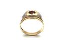 9ct Yellow Gold Paste Solitaire Ring