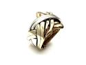 9ct 3 Colour Gold Puzzle Ring