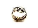 9ct 3 Colour Gold Puzzle Ring