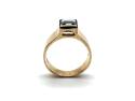 9ct Yellow Gold Aquamarine Ring