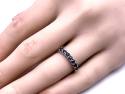 9ct White Gold Sapphire Eternity Ring