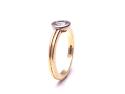 18ct Yellow Gold Diamond Solitaire Ring